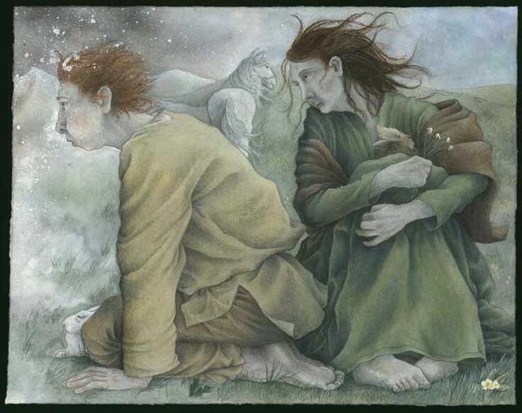© Кейт Лэйпер (Kate Leiper).  Иллюстрация к шотландским народным сказкам.