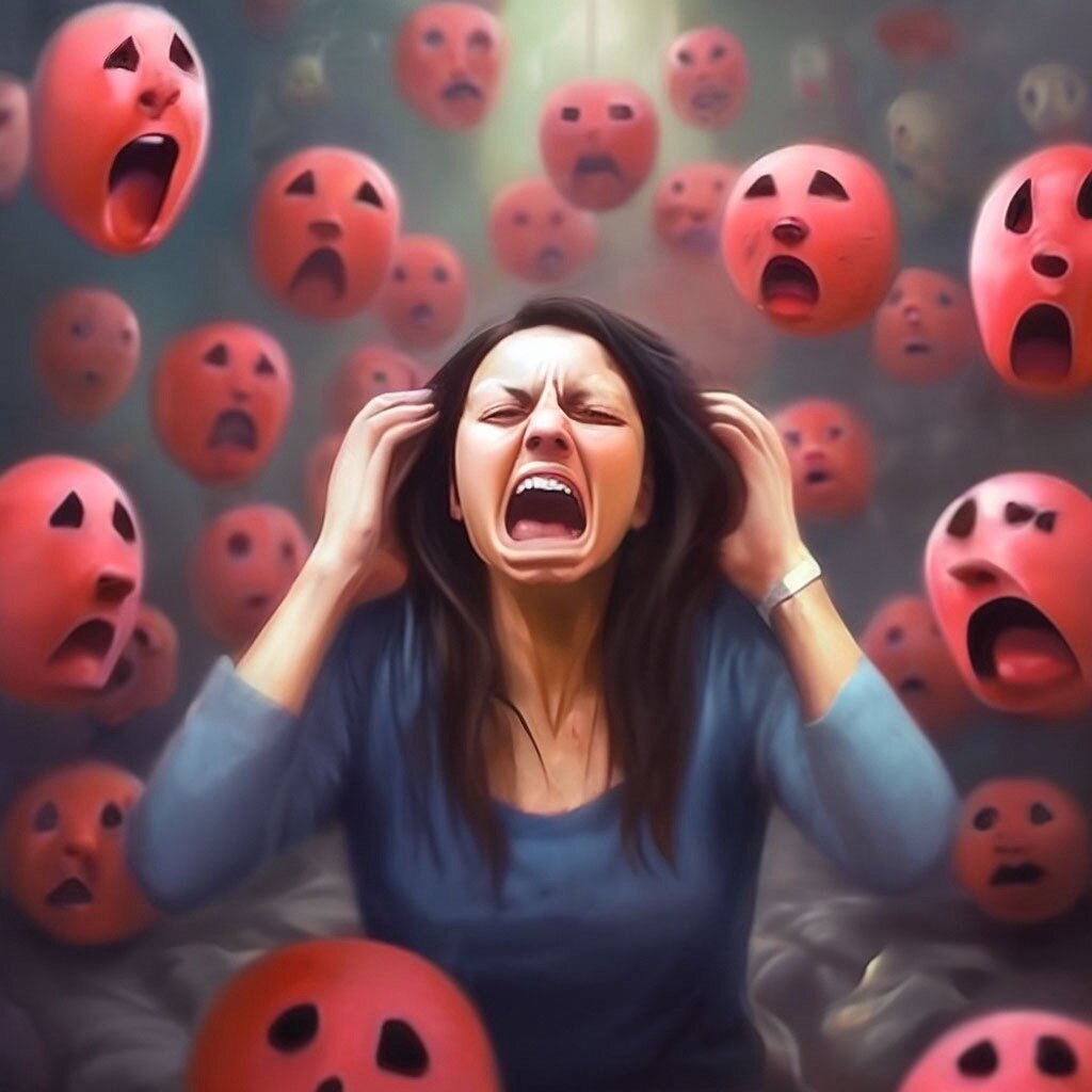 Влияние окружающих на нестабильный эмоциональный фон человека