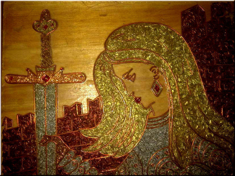 нечто похожее я делал в тот раз, только девушка была в более открытом наряде.