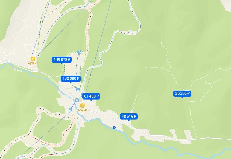 Архыз подъемники на карте. Архыз подъемники на карте