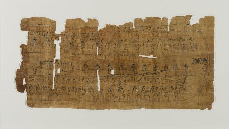 Лист из Книги Мертвых, ок. 1075–945 гг. до н.э. Фото: Бруклинский музей, Фонд Чарльза Эдвина Уилбура.
