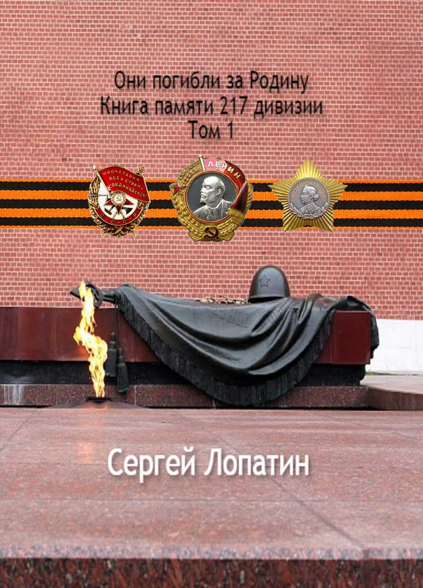 книга памяти 217 дивизии.