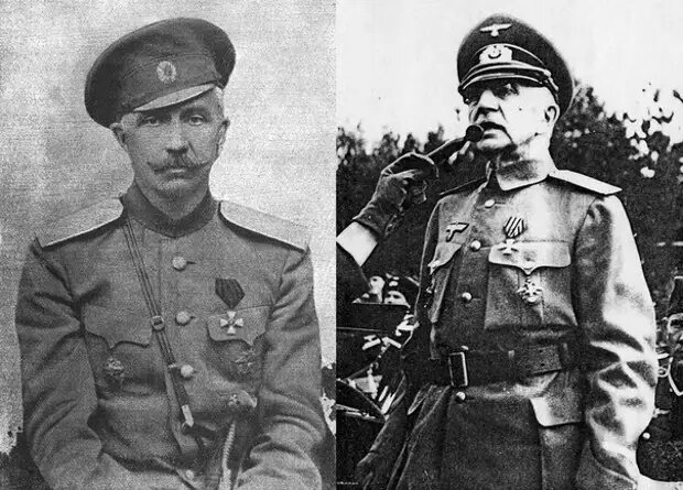Атаман Краснов, холуй немецких буржуев и фашистов, враг и палач русского народа