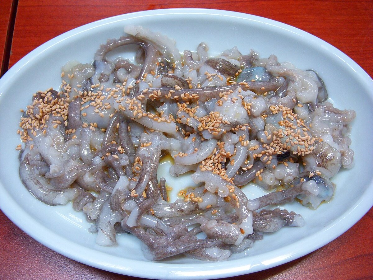 San-nakji. By by LWY at flickr - https://www.flickr.com/photos/lwy/2148450847/, CC BY 2.0, https://commons.wikimedia.org/w/index.php?curid=3335490