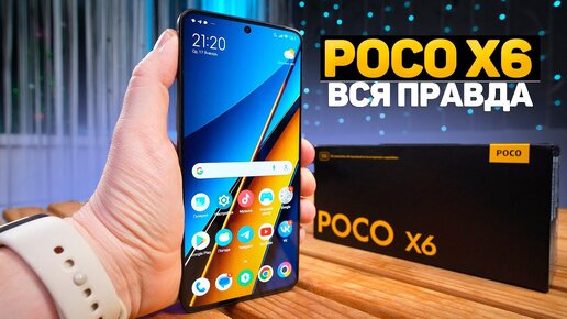 POCO X6 - Эта Новинка Xiaomi Рвёт Конкурентов! Лучший Смартфон за 20.000 Рублей в 2024 ГОДУ?!