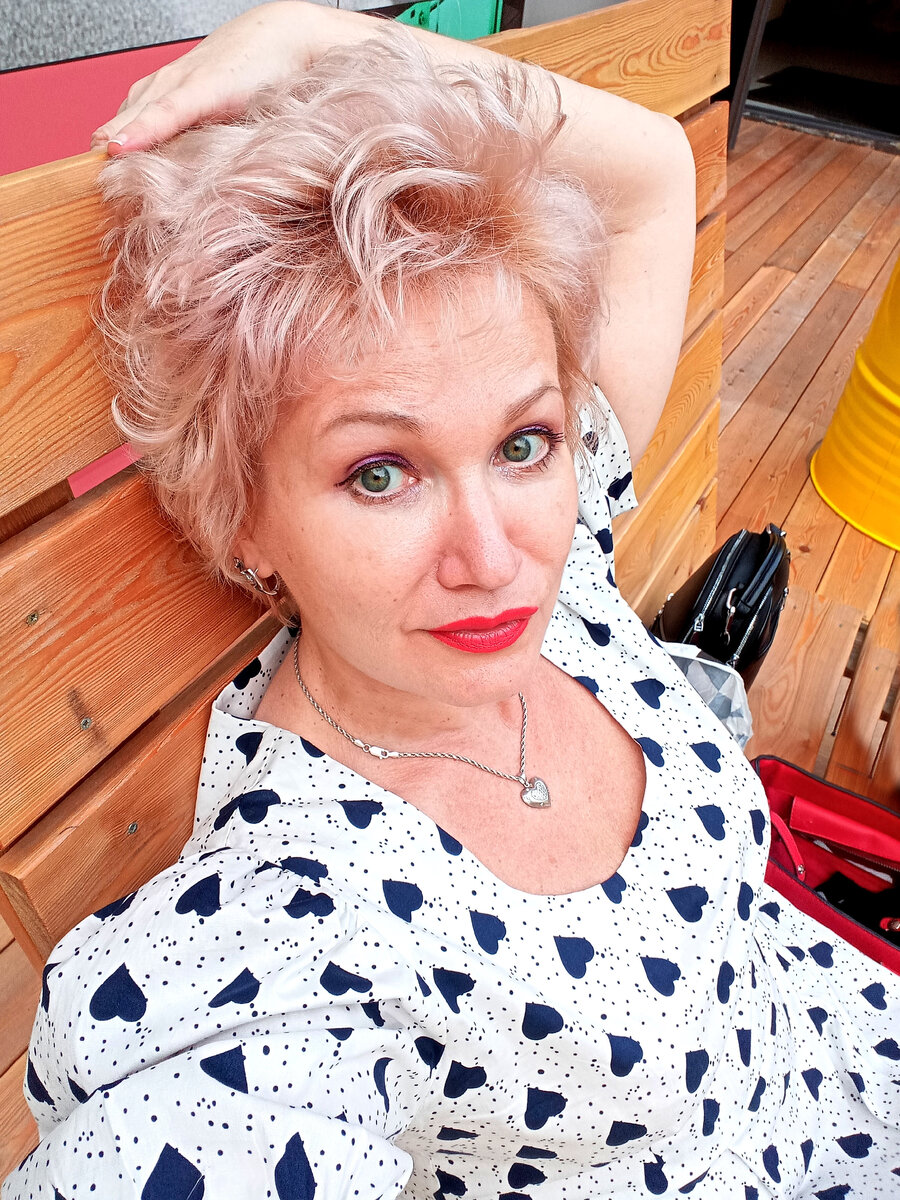 Платье, которое я сшила сама.