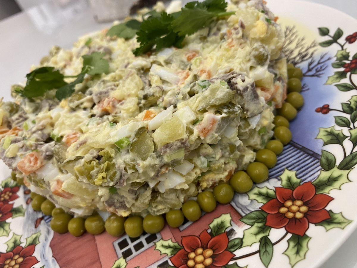 Столичный салат самый простой рецепт