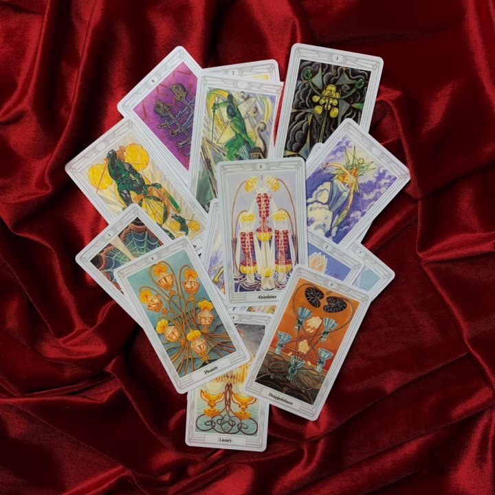 колода таро Тота. из сети для илюстрации.