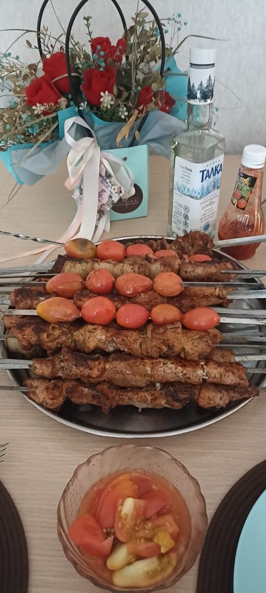 Это не ресторанный шашлык, а домашний из архива