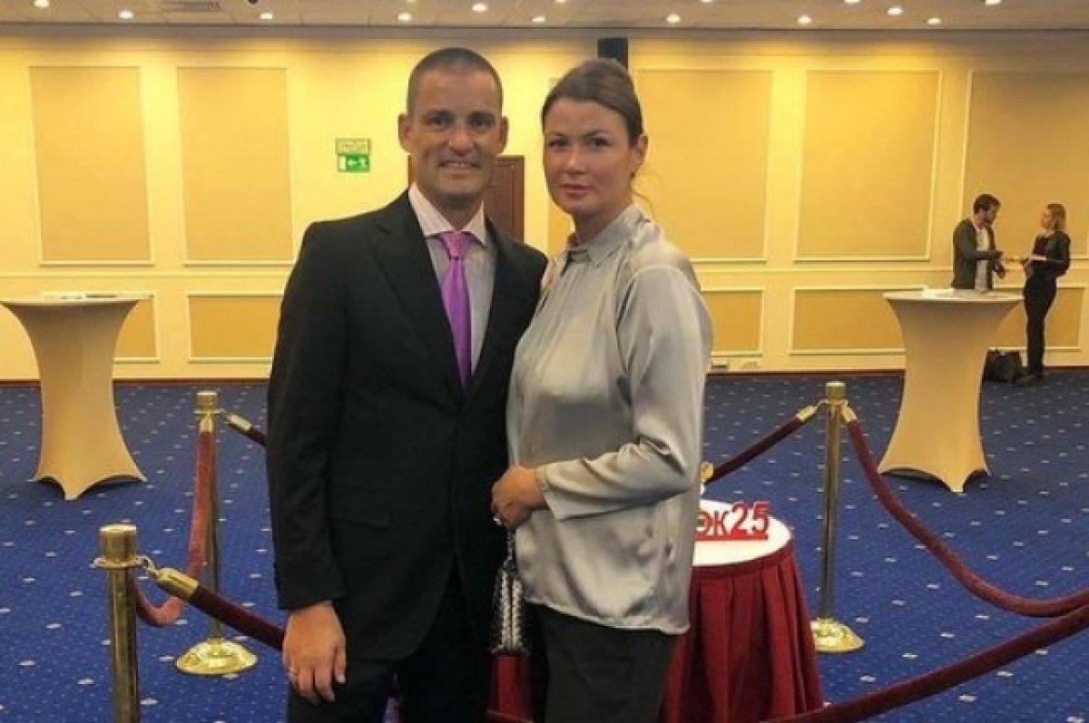    Михаил Южный с супругой Юлией.