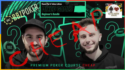 Elite Poker Guide - PREMIUM POKER COURSES CHEAP