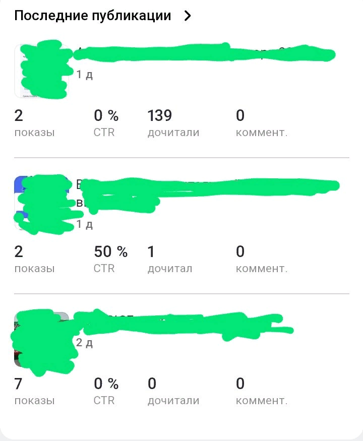 Показы за третий день