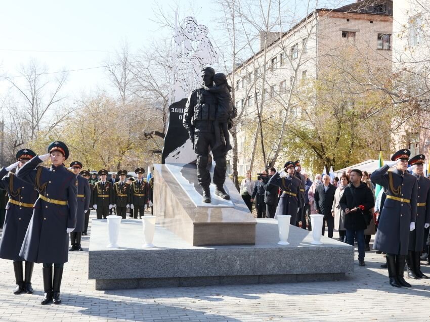 Мемориал воинам забайкальцам Краснокаменск