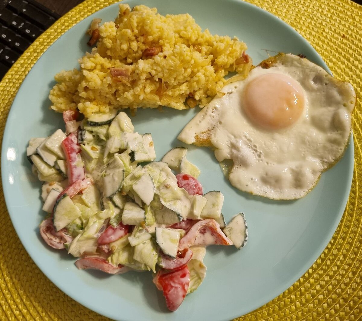 Муж сказал: "Какая интересная каша!"