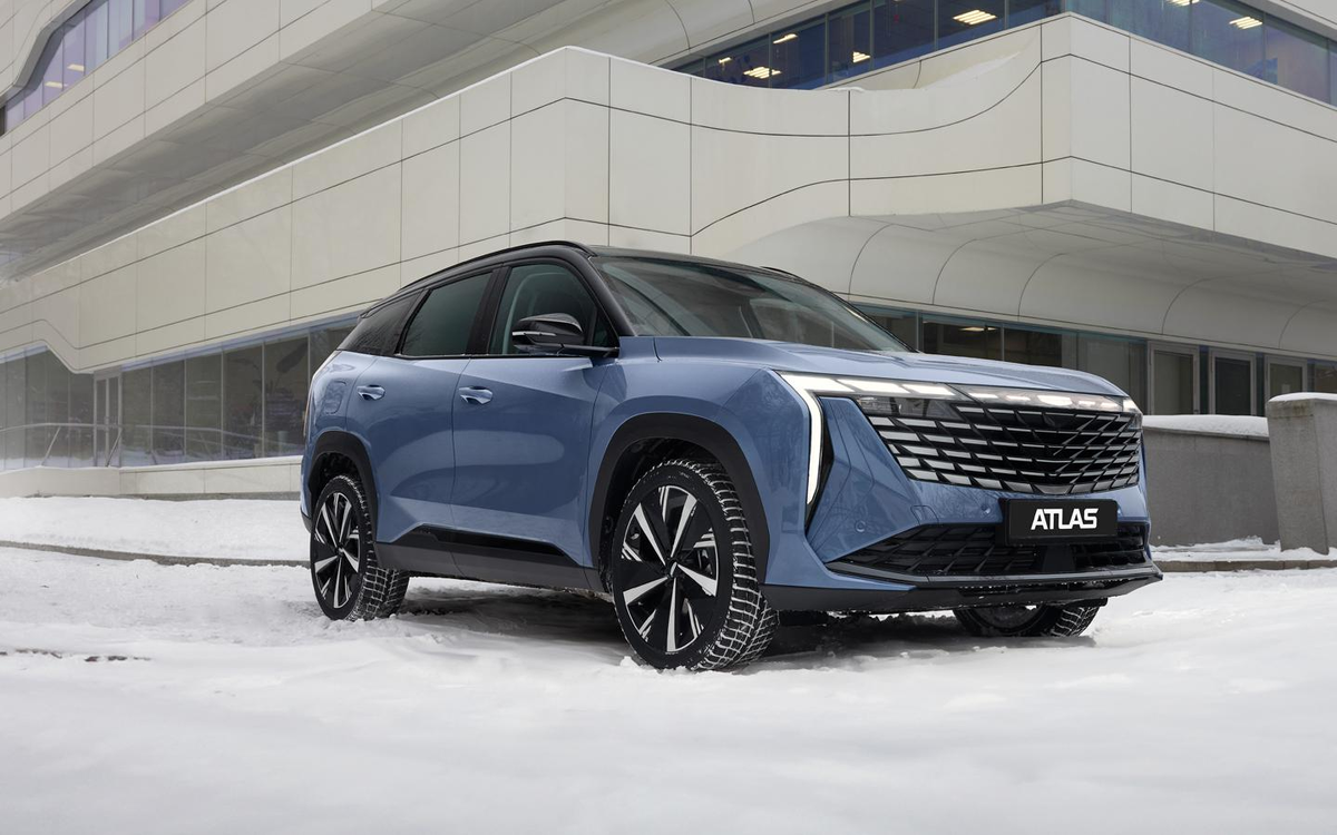 Geely Atlas нового поколения поступил в продажу 