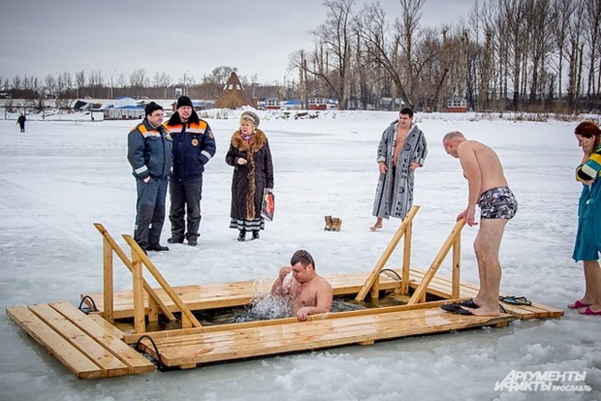    В Ярославле оборудовано четыре иордани.