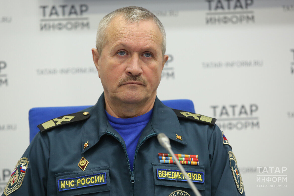 ​Юрий Венедиктов: «Поручено не допускать большого скопления людей на льду, не допускать к купелям лиц, находящихся в состоянии опьянения». Фото: © Султан Исхаков / «Татар-информ»