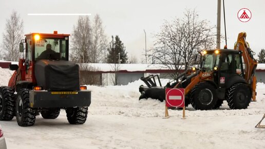 В чём сложность уборки снега во дворах Урая?