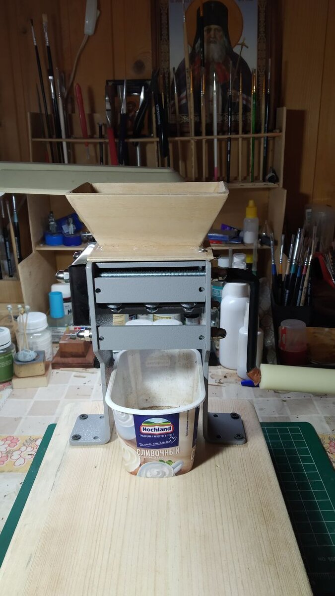 первая наша табакарезка с шириной реза 1мм