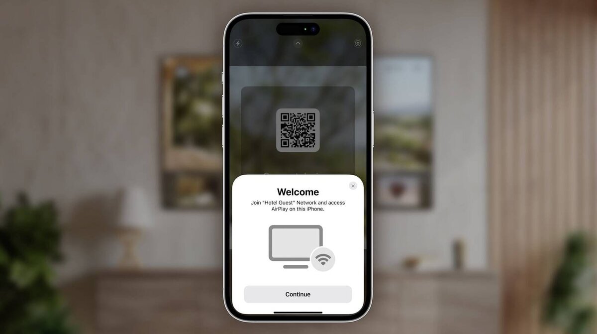 iOS 17.3 позволит подключать iPhone к некоторым телевизорам в гостиничных  номерах через AirPlay | Apple SPb Event | Дзен
