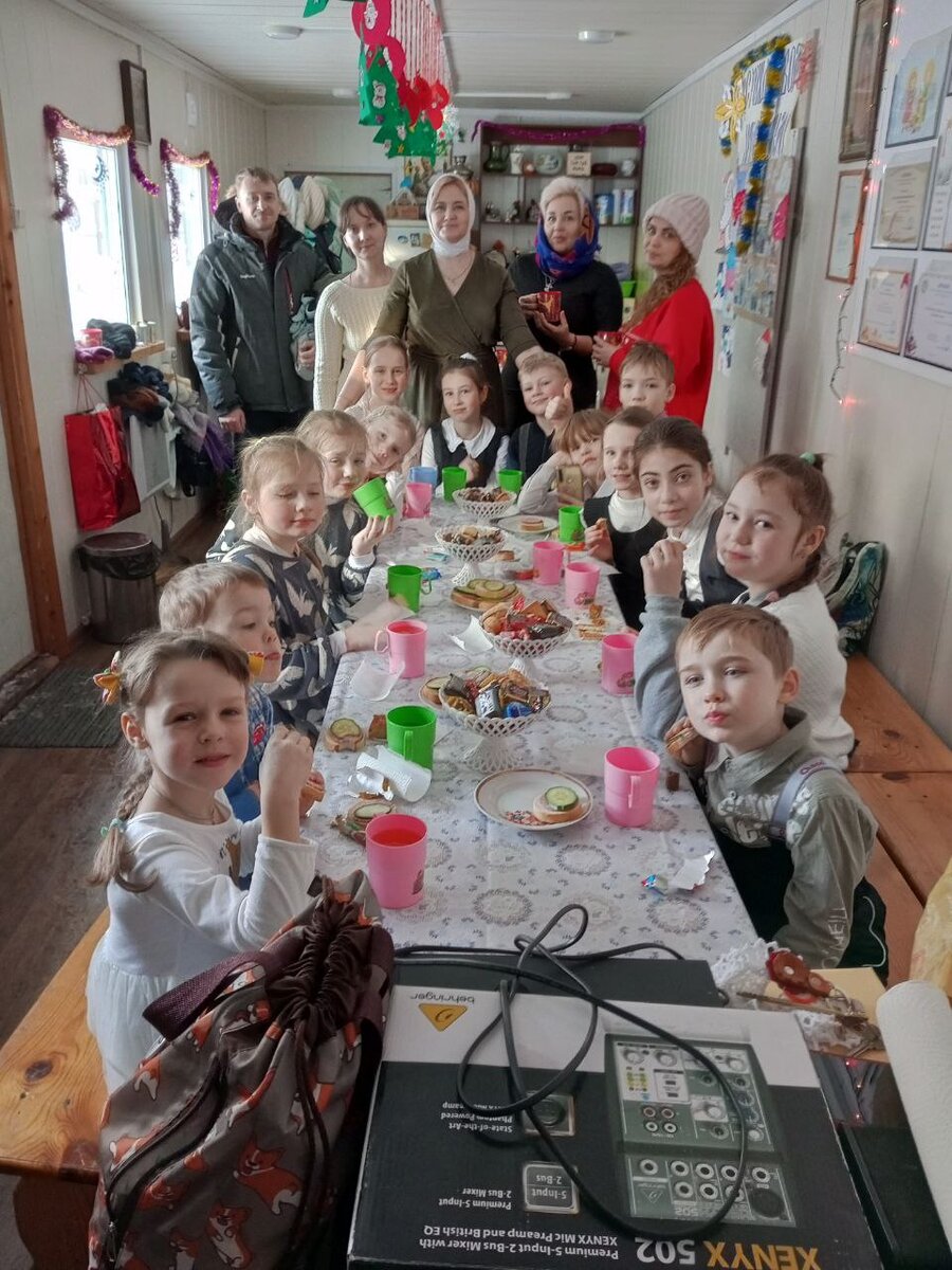 Чаепитие после концерта