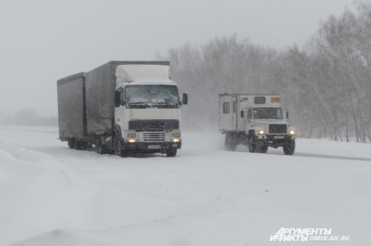    В Северном районе оказали помощь дальнобойщику, съехавшему в кювет