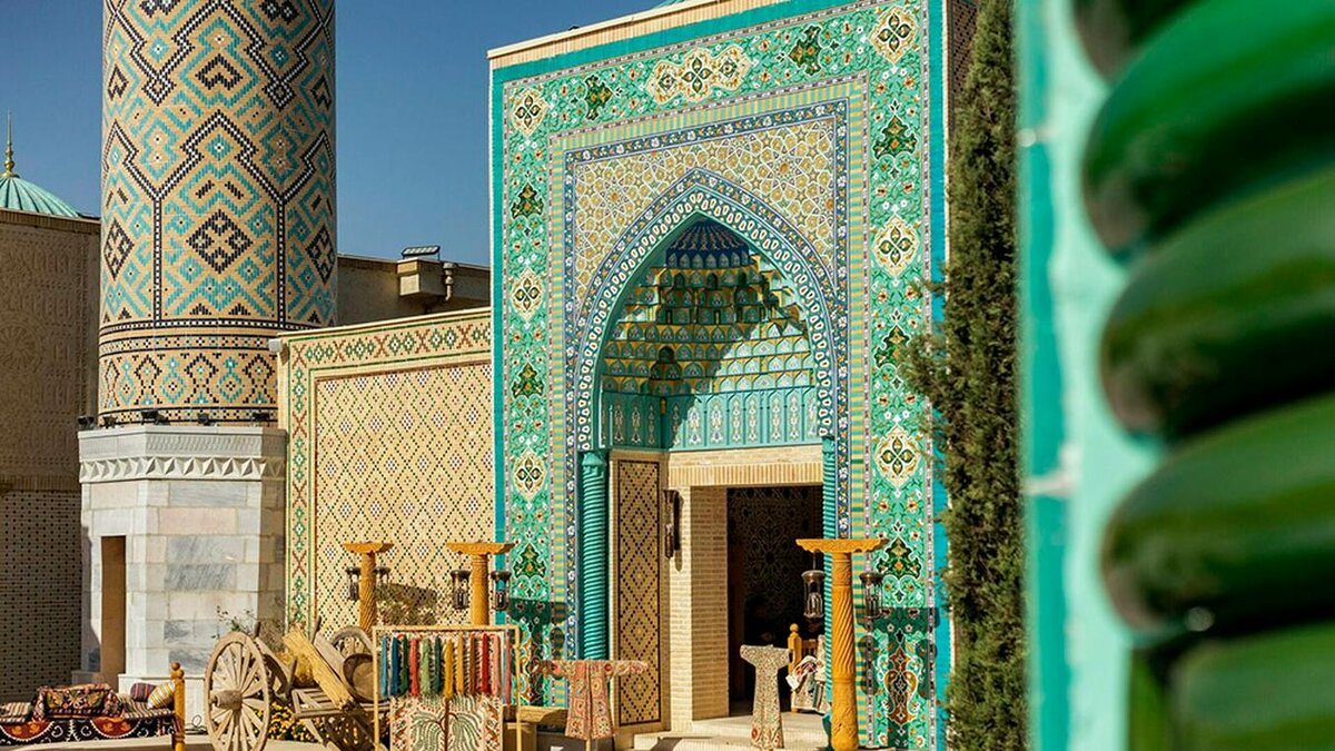 ТУРИСТИЧЕСКИЙ КОМПЛЕКС SILK ROAD SAMARKAND. ФОТО С САЙТА RIA.RU