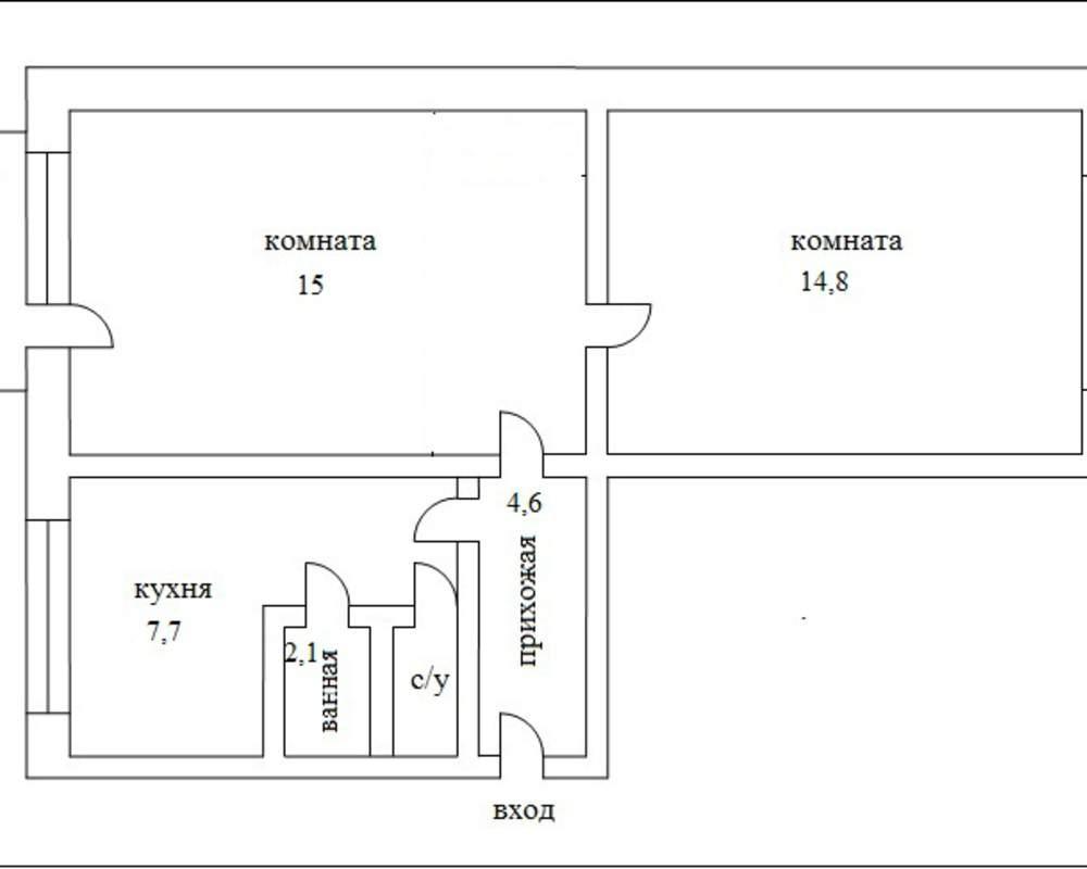 Планировки 2-х комнатных квартир: схемы, фото, лучшие решения 2024 года