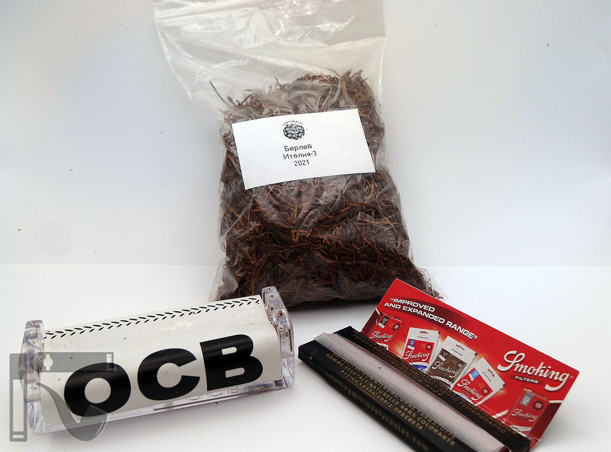 Развесной табак "Берлей Италия-3 2021". Фото:©канал "Уголок Курильщика"