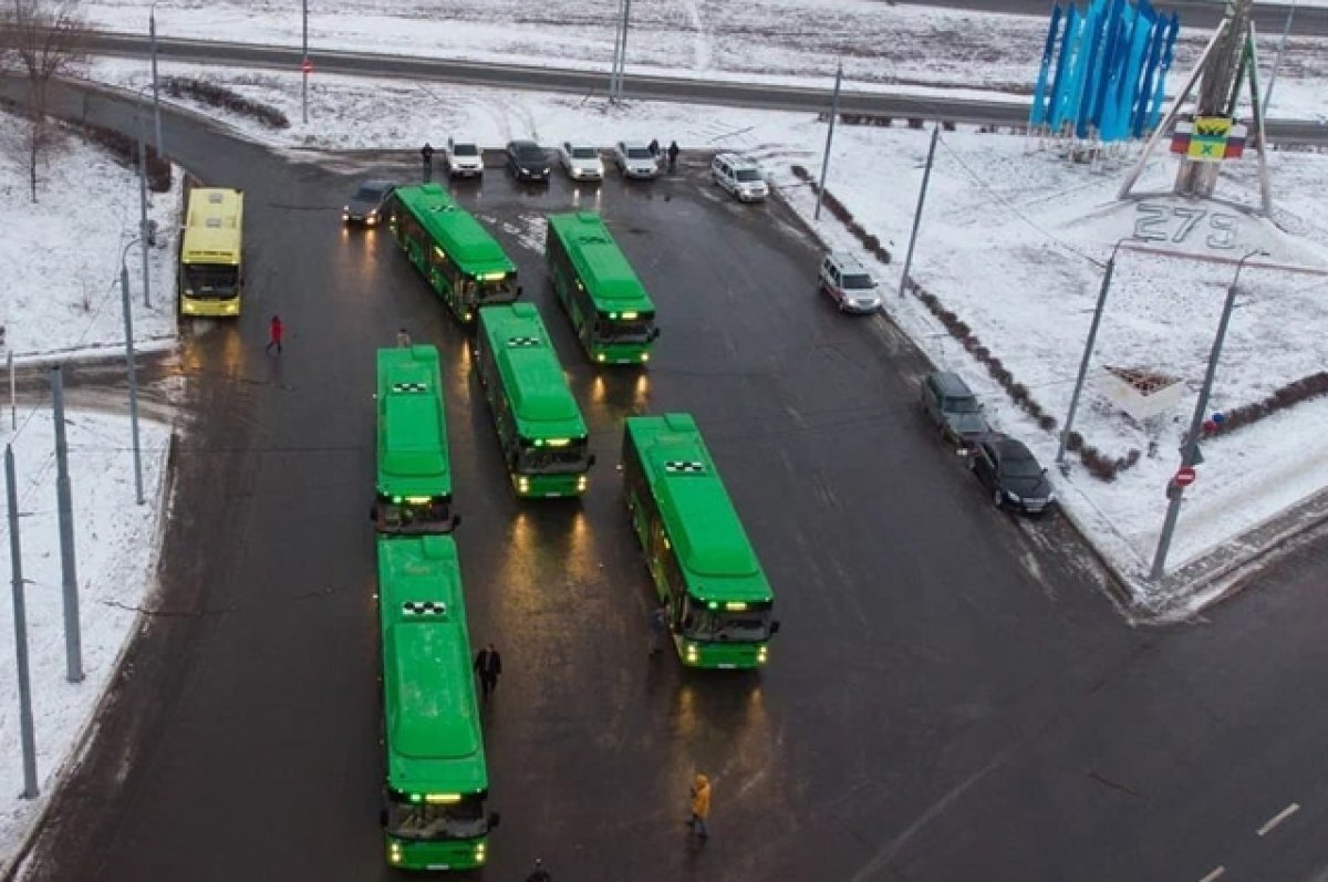    Мэрия Оренбурга обвинила в плохой работе транспорта пробки