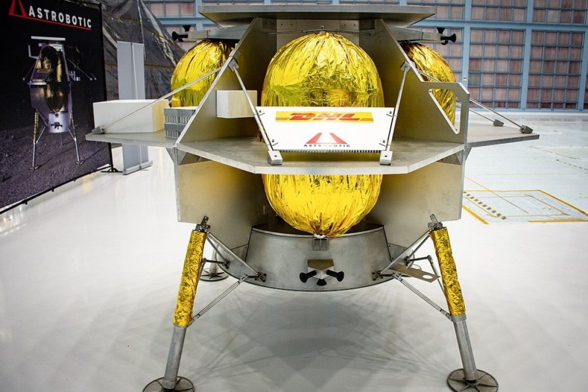    Американский посадочный модуль Peregrine.