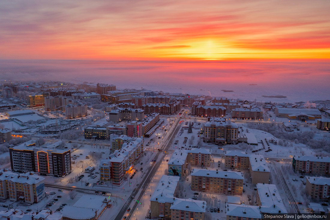 Улицы города салехард