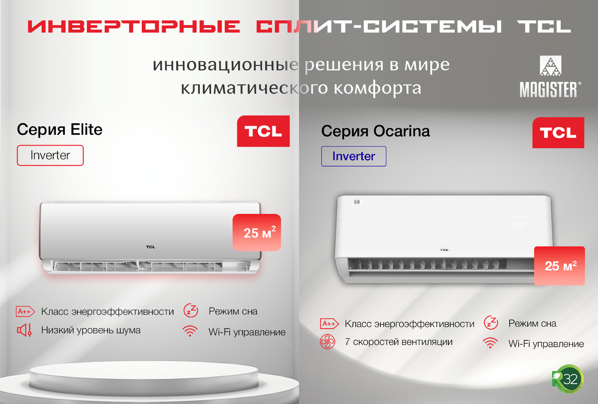 Инверторные сплит-системы TCL: инновационные решения в мире климатического  комфорта | E-COMMERCE | MAGISTER SHOP | Дзен