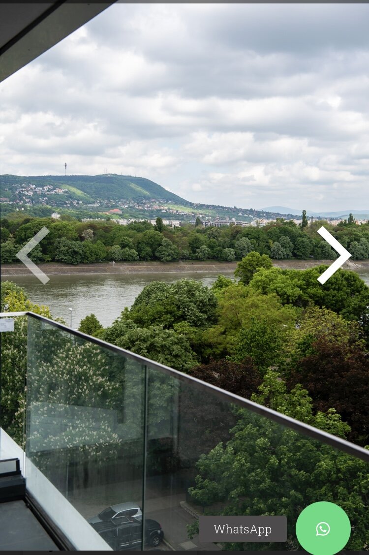 вид на Дунай и остров Маргит