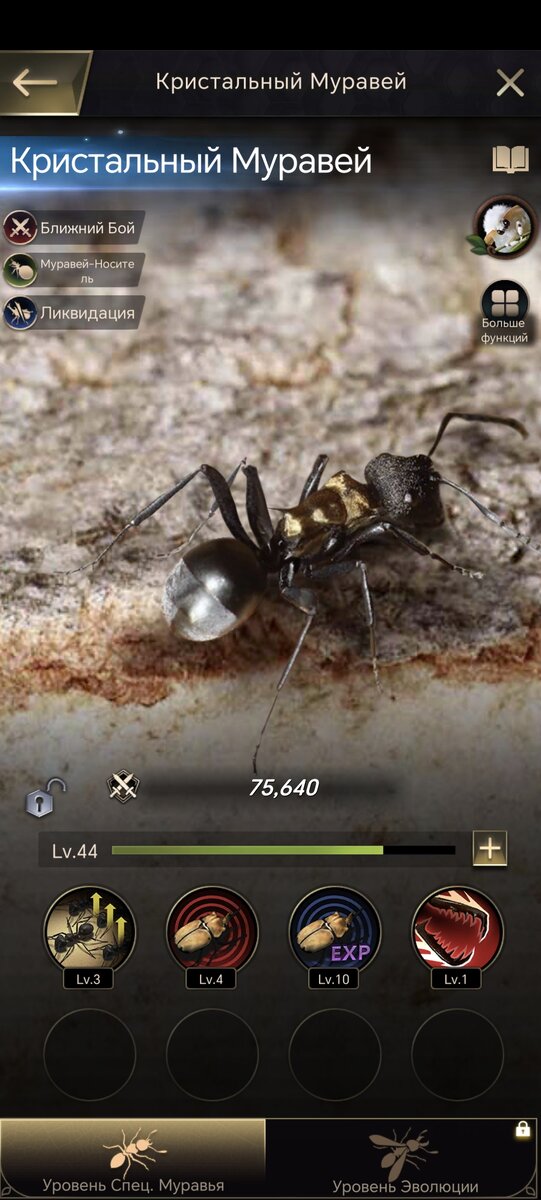 Муравей Кристальный