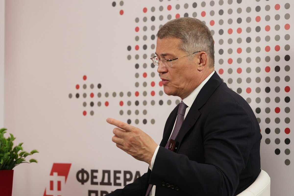 Глава Башкирии Радий Хабиров прокомментировал происходящие в Баймаке беспорядки.  Фото: ФедералПресс / Иван Кабанов