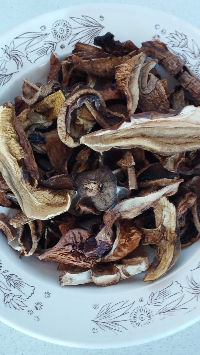 Сухие грибы