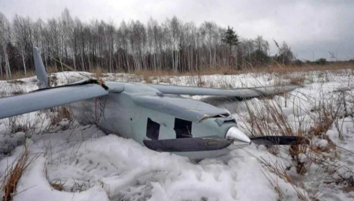 Не уверен, что на фото именно тот (скорее всего фото из прошлых событий), но по описанию летело нечто подобное!