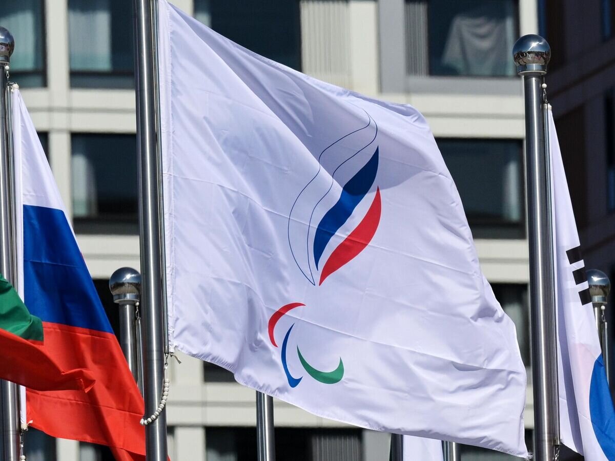    Флаг Паралимпийского комитета России (ПКР)© РИА Новости / Григорий Сысоев