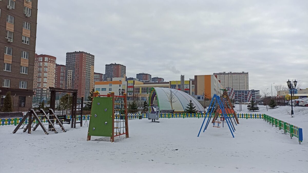 Современный жилой квартал 