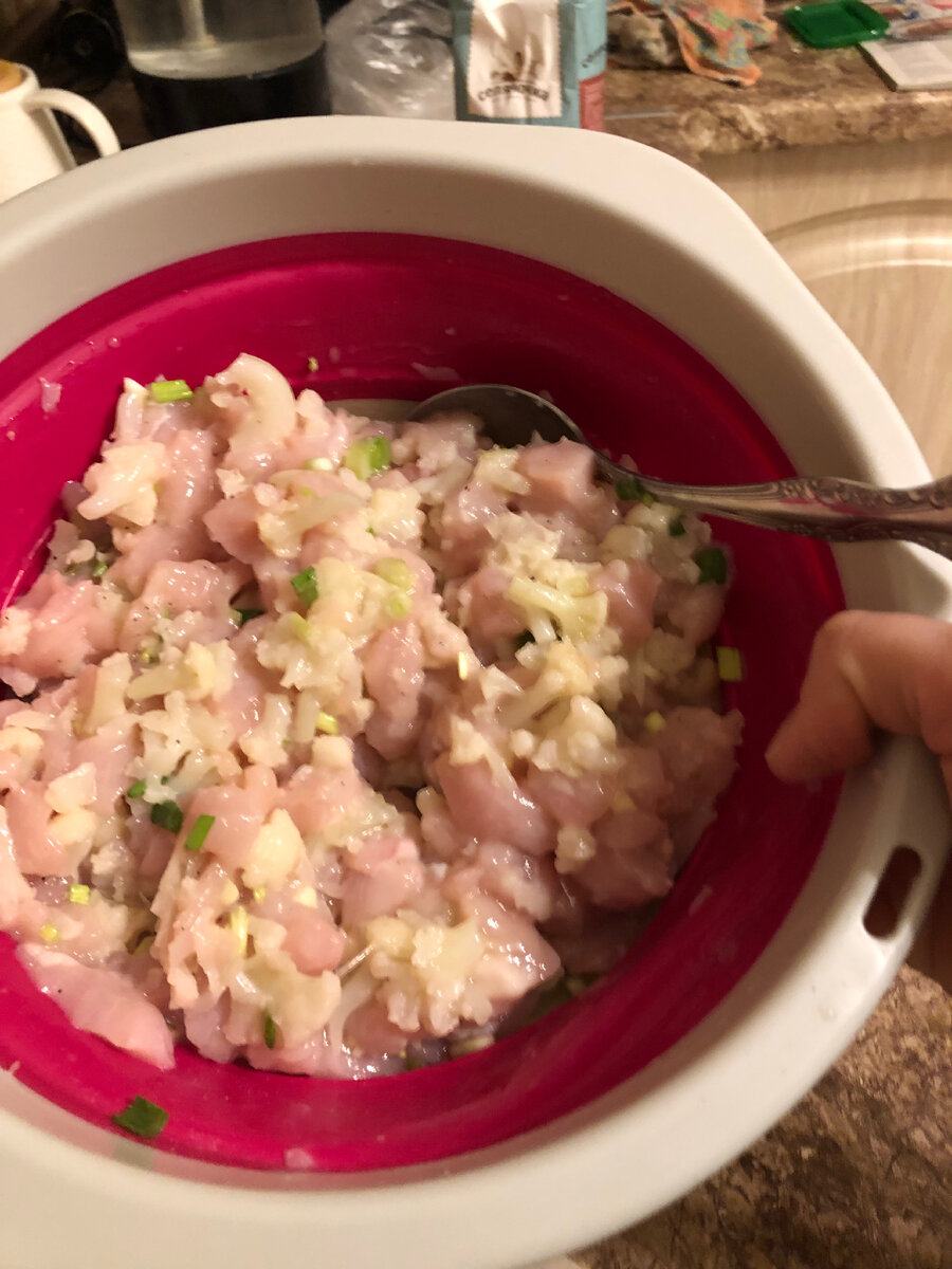 Тщательно перемешиваем все. Фото автора.