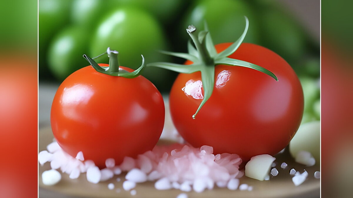 Для того, чтобы в разы увеличить урожай своих томатов, попробуйте использовать обычную поваренную соль Используя растворы поваренной соли для полива и внекорневых опрыскиваний, можно не только...-2