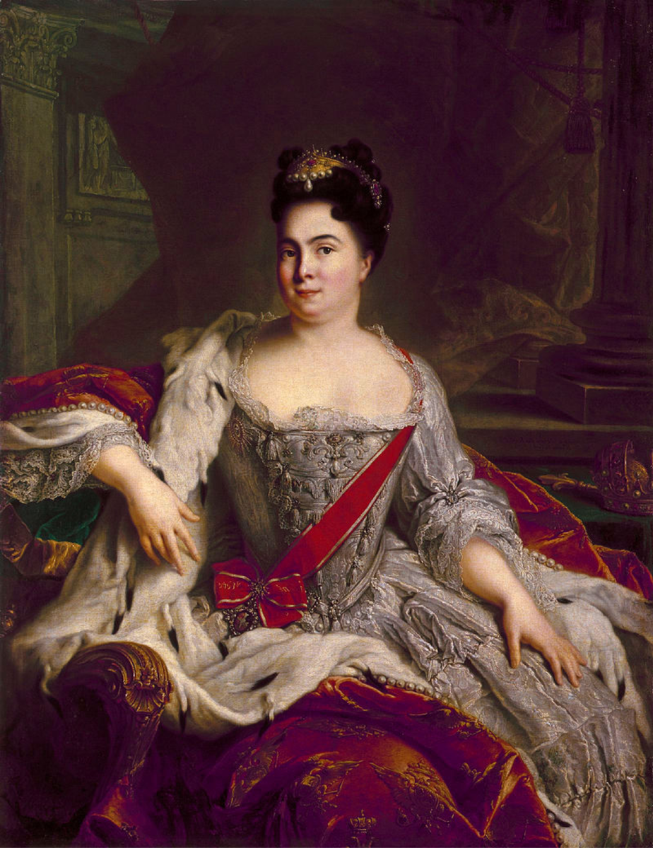 Екатерина I. Портрет кисти Жан-Марка Натье́