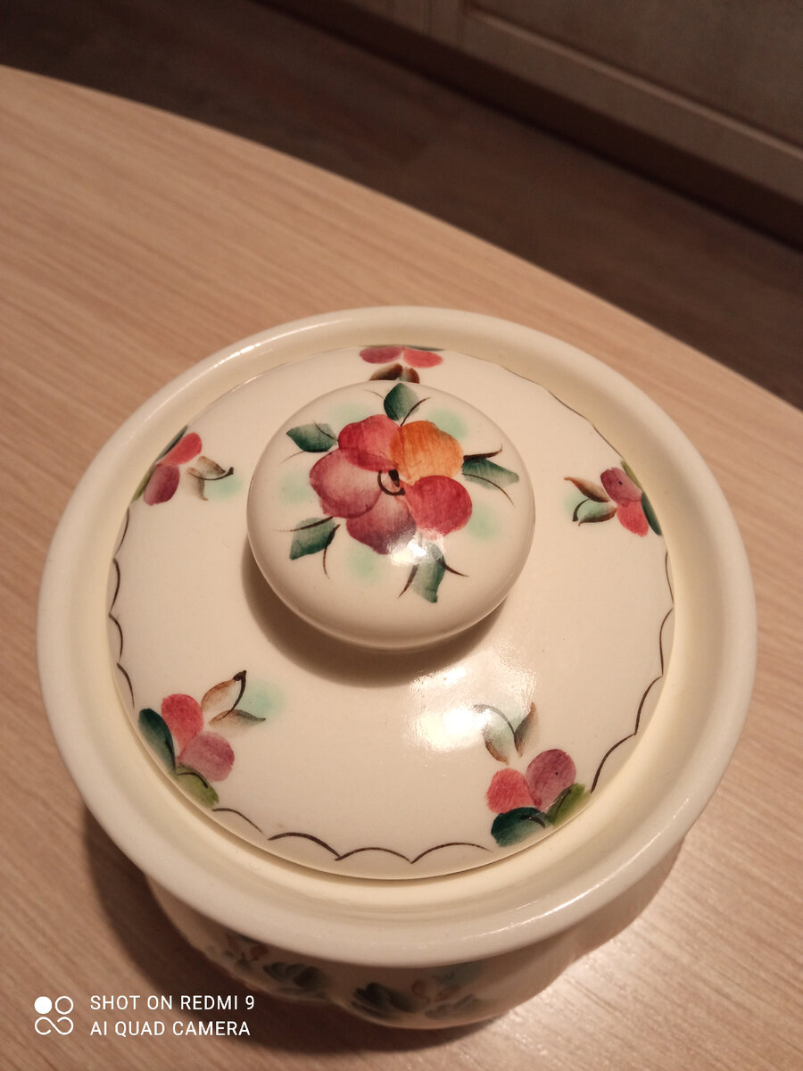 сахарница вид сверху