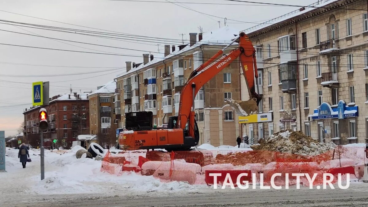 Работу возобновили: на центральную улицу Нижнего Тагила вернулась дорожная  техника | Новости Тагила TagilCity.ru | Дзен