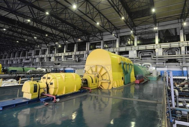 Электрический генератор на тепловой электростанции