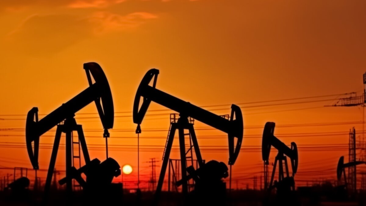 *Нефтяные вышки 