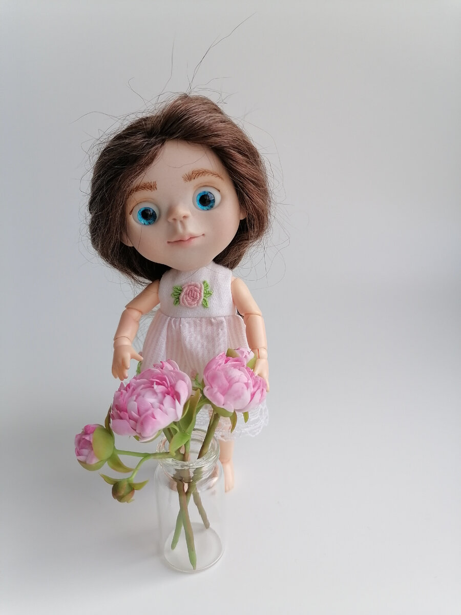 Цветы и горова куклы: работа Марии Картавых