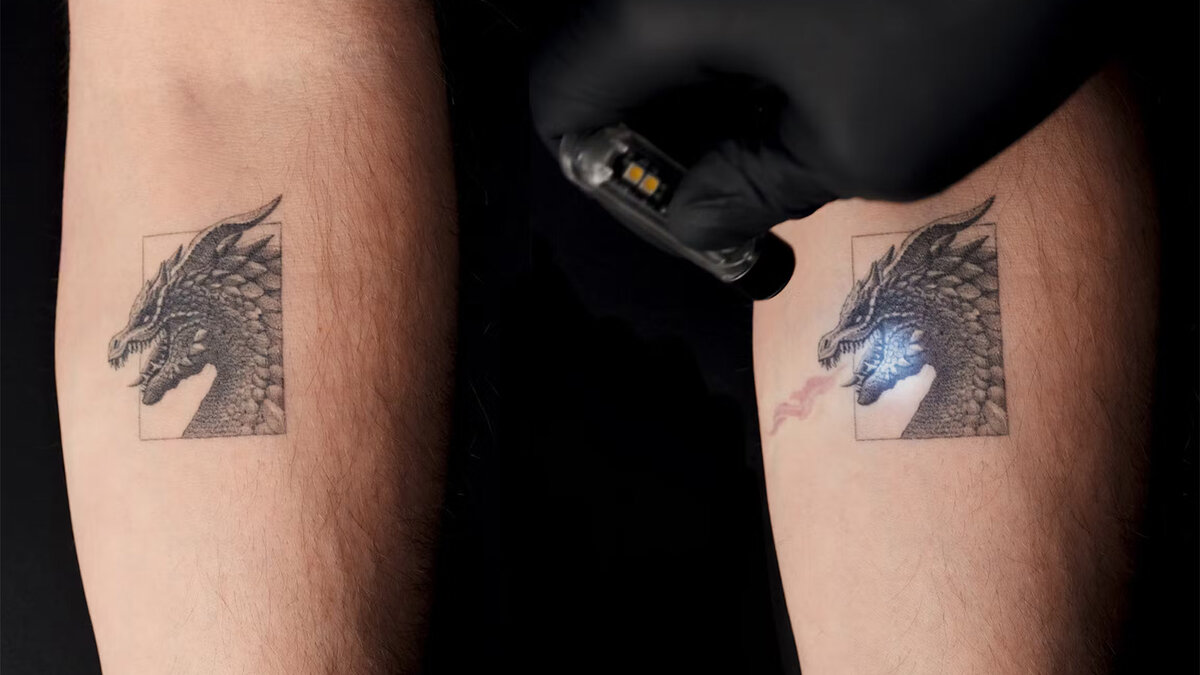 Hyprskn / Bang Bang Tattoo📷Стоимость инновационных чернил составляет около $100 (примерно 8900 руб.), что намного выше цены обычных материалов