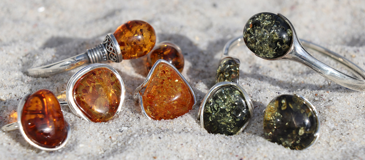 Ювелирные украшения из янтаря. Источник: amberjewellery.co.za